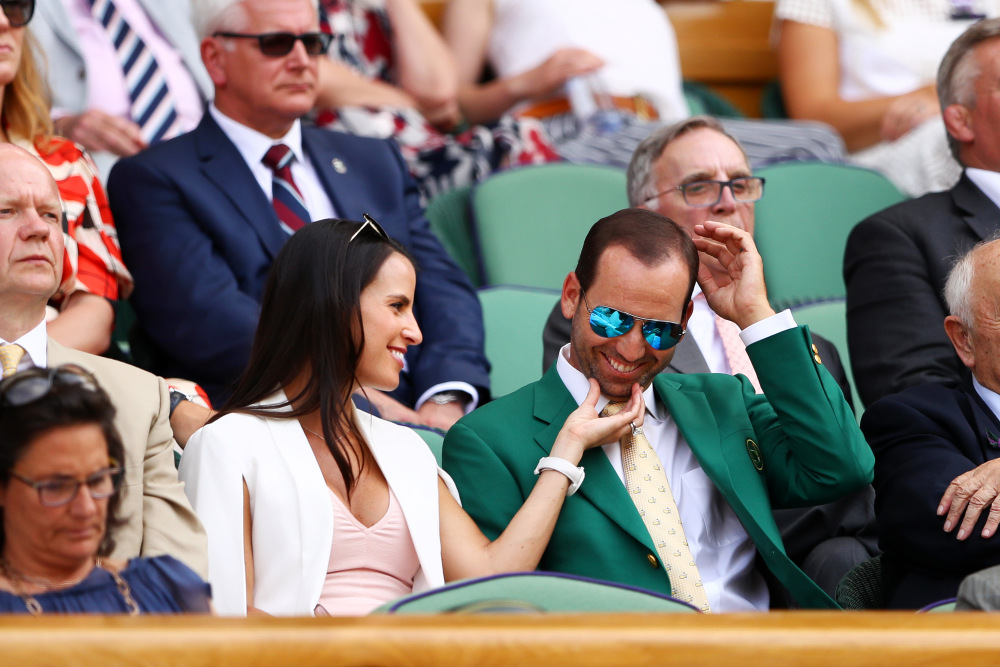 Sergio Garcia Green Jacket Wimbledon