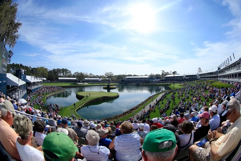Players Championship 2020 17th hole 1st day